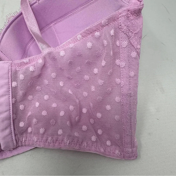 Victoria’s Secret Lavender Long Line Bra Dream Angels Size 34D‎ Feminine Dreamy - Picture 6 of 7